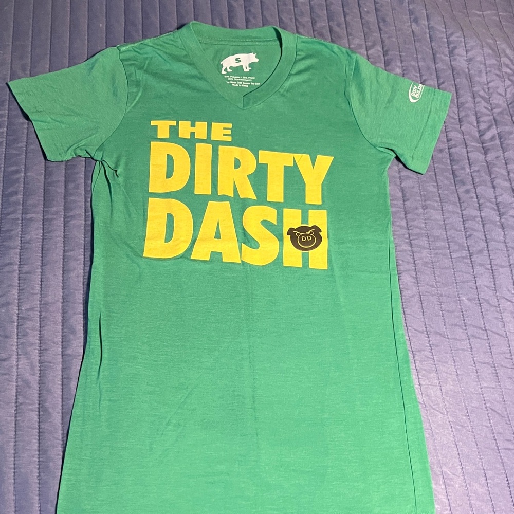 Green 'The Dirty Dash' T-Shirt - Picture 2 of 7